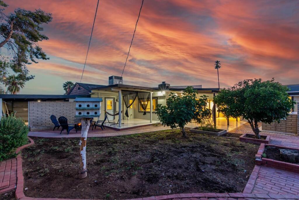 New Midtown Modern Studio With Backyard Phoenix Exterior photo
